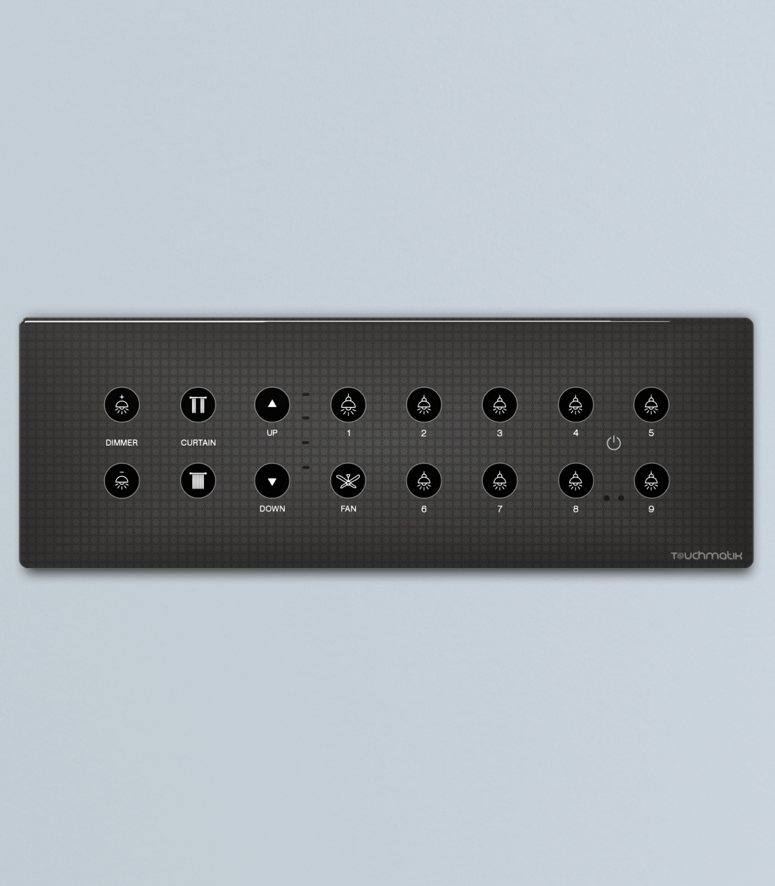 Spinel 1 Dimmer + 1 Curtain + 1 Fan + 9 Switch + Master